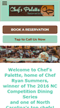 Mobile Screenshot of chefspalette.net